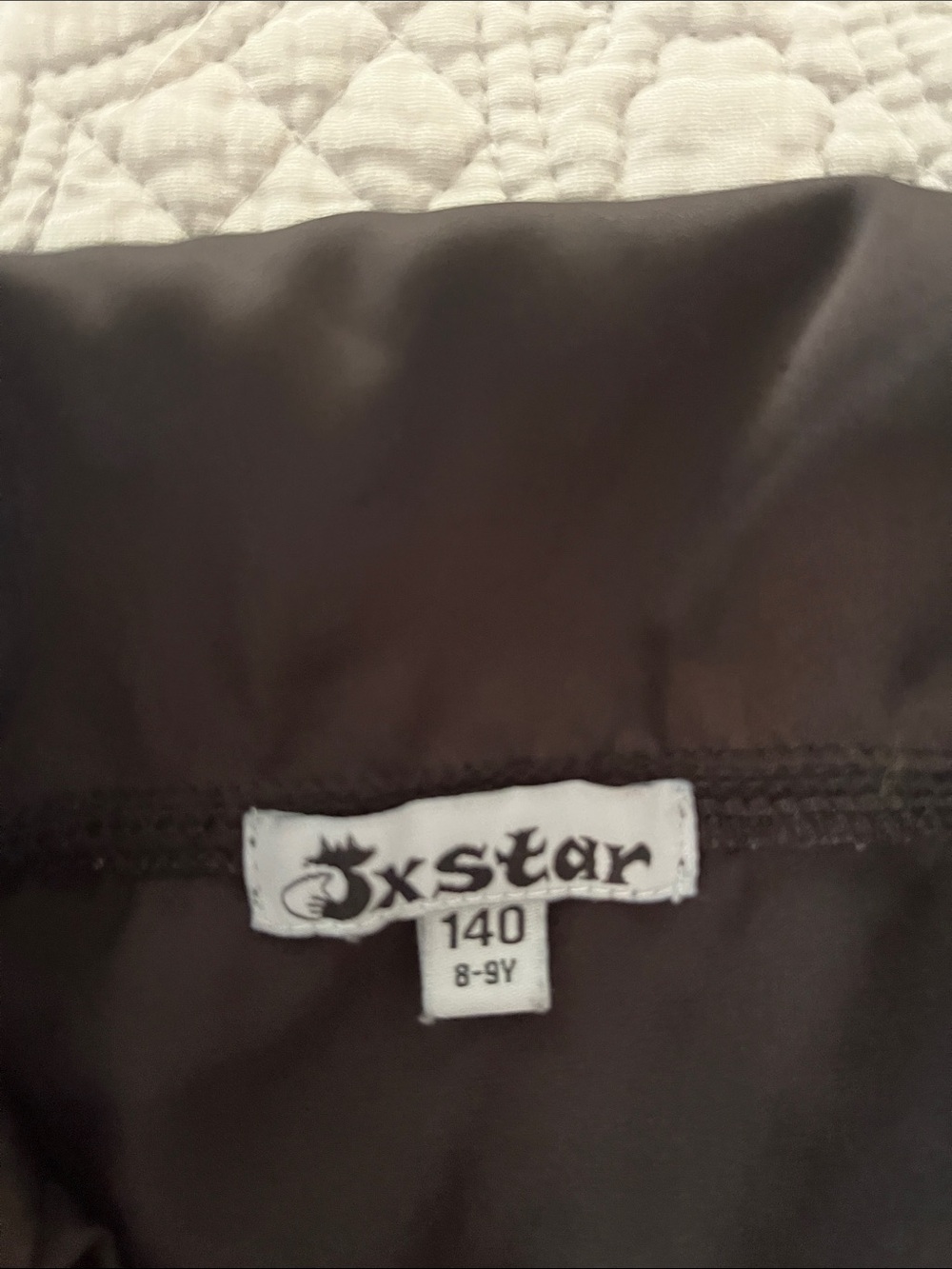 Silky Black Pajama Set with Contrast Piping - Picture 2 of 3